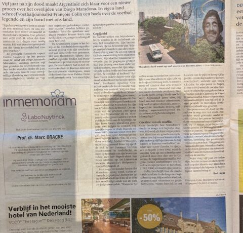 Vijf jaar geleden overleed Diego Maradona