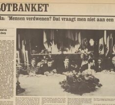 WK 1978 – Aan het banket met de junta-leider