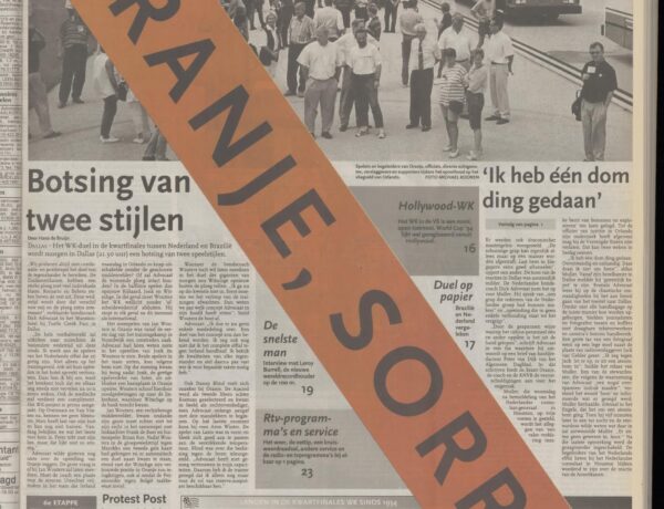 WK 1994 – Bommen onder Oranje